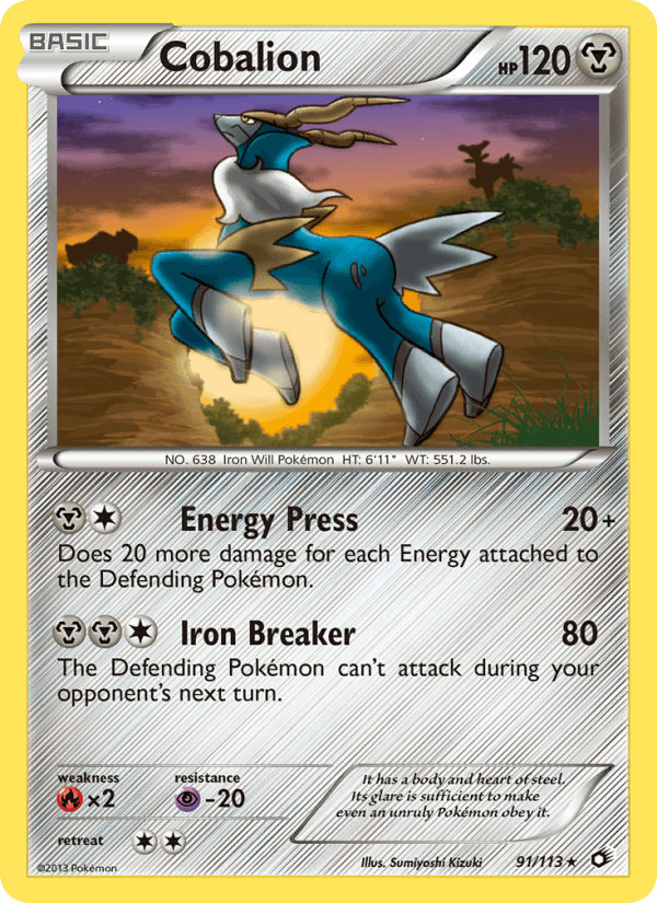 Cobalion (Legendary Treasures)