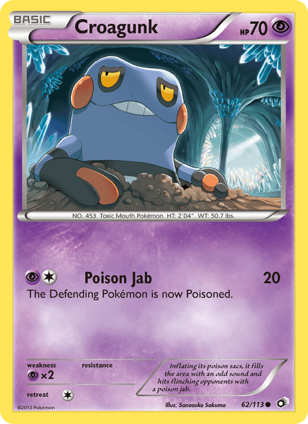Croagunk (Legendary Treasures)