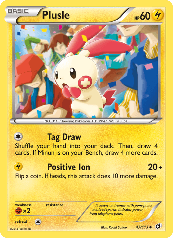 Plusle (Legendary Treasures)
