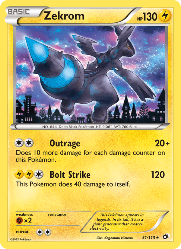 Zekrom (Legendary Treasures)