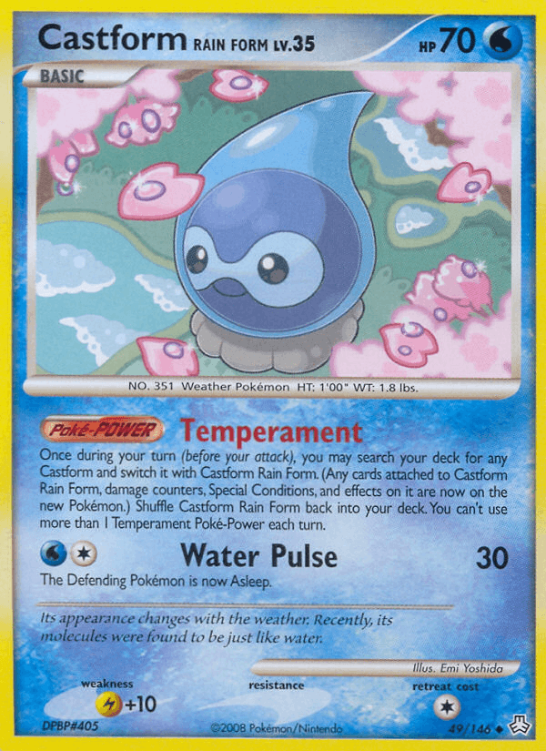 Castform Rain Form (Legends Awakened)