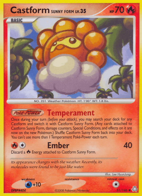 Castform Sunny Form (Legends Awakened)