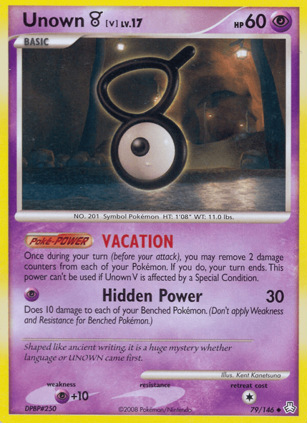Unown (V) (Legends Awakened)