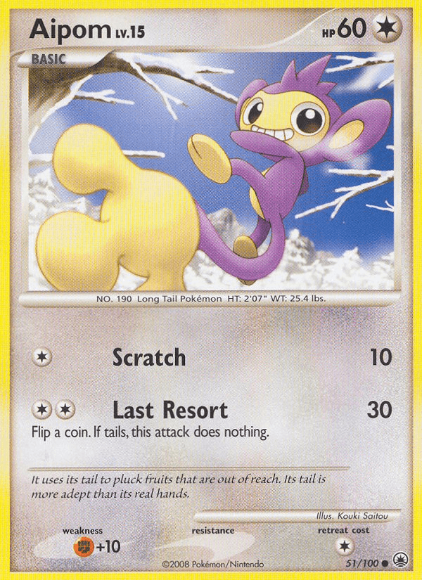 Aipom (51) (Majestic Dawn)