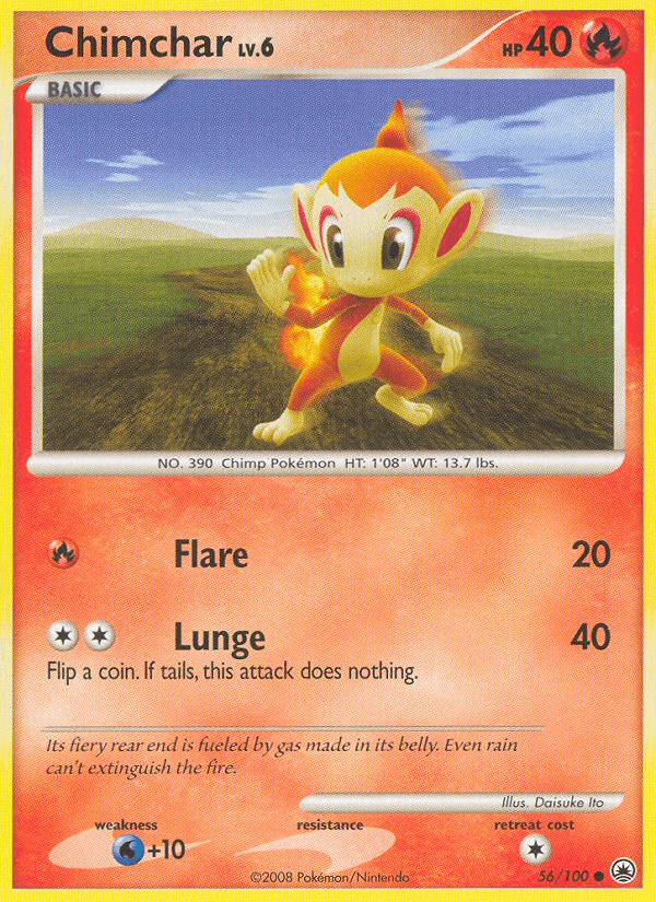 Chimchar (56) (Majestic Dawn)