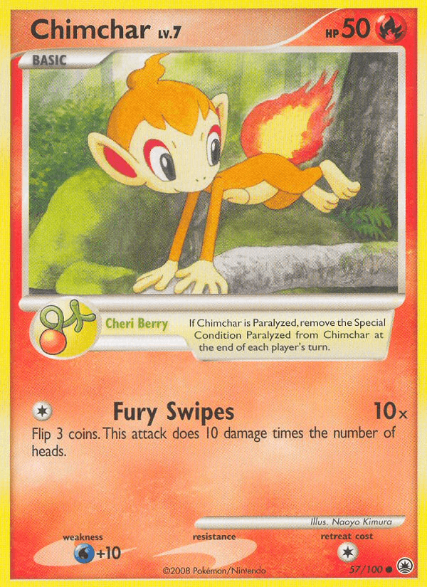 Chimchar (57) (Majestic Dawn)