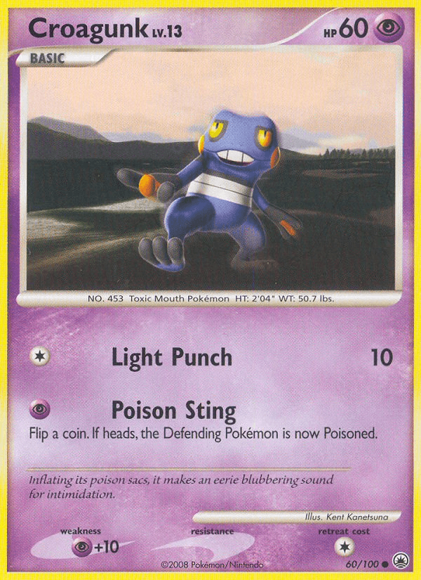 Croagunk (Majestic Dawn)