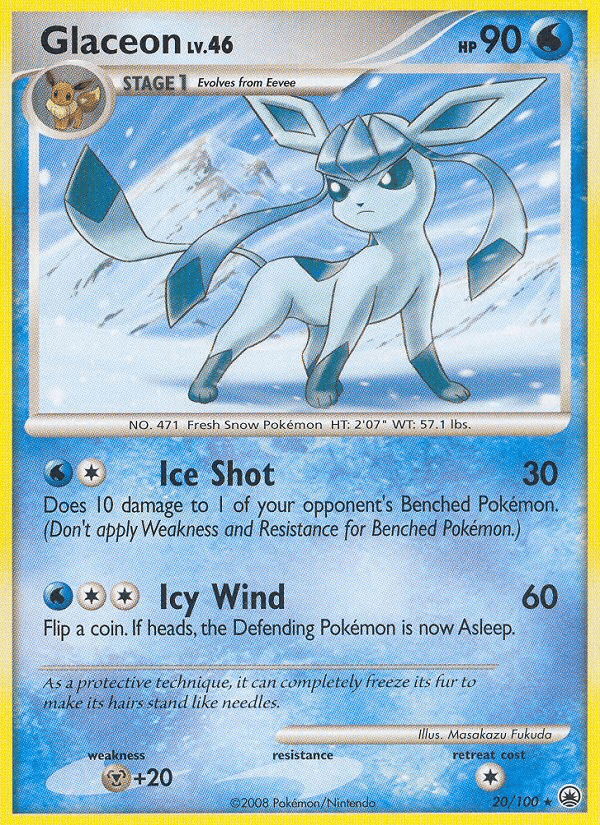Glaceon (20) (Majestic Dawn)