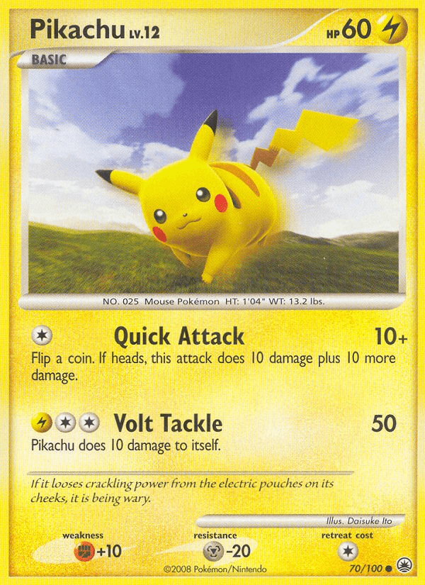 Pikachu (Majestic Dawn)