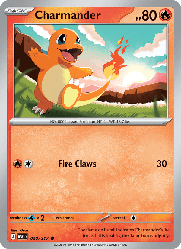 Charmander (ME: Ascended Heroes)