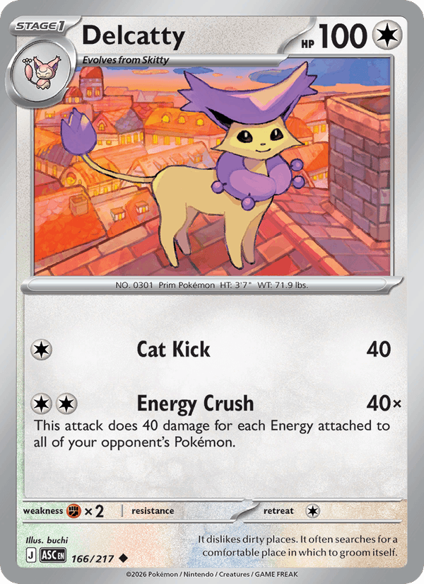 Delcatty (ME: Ascended Heroes)