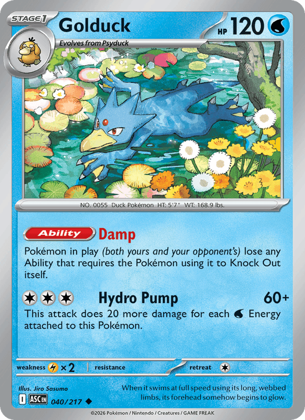 Golduck (ME: Ascended Heroes)