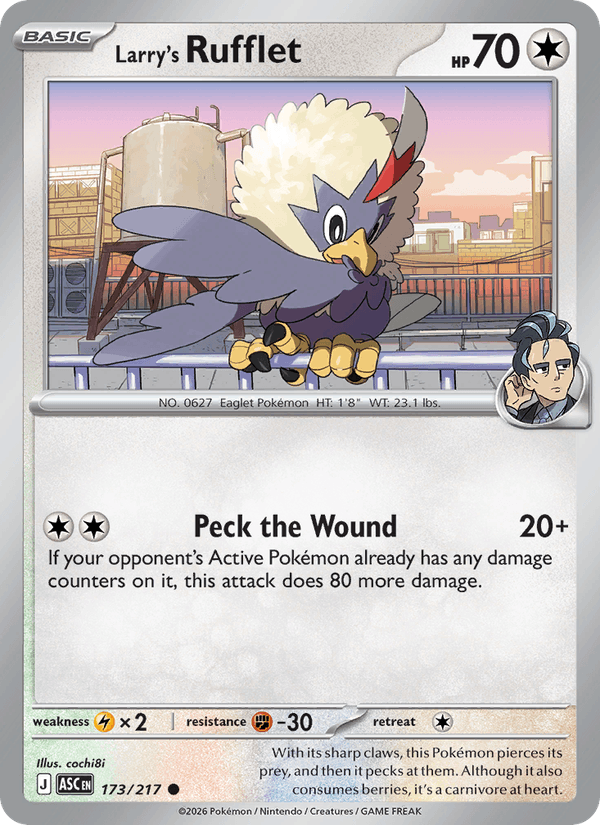 Larry's Rufflet (ME: Ascended Heroes)