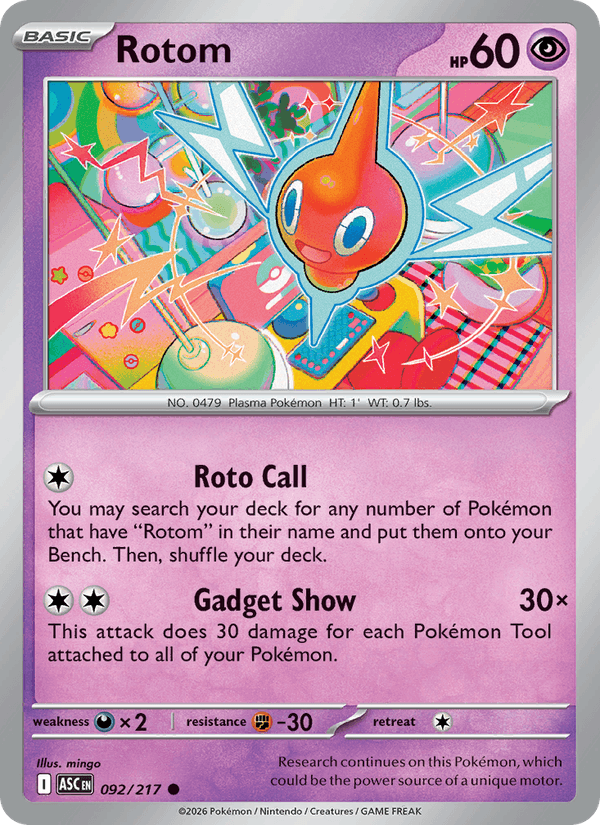 Rotom (ME: Ascended Heroes)