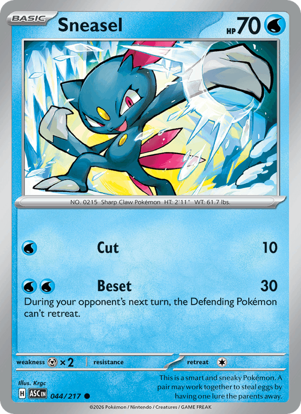 Sneasel (ME: Ascended Heroes)