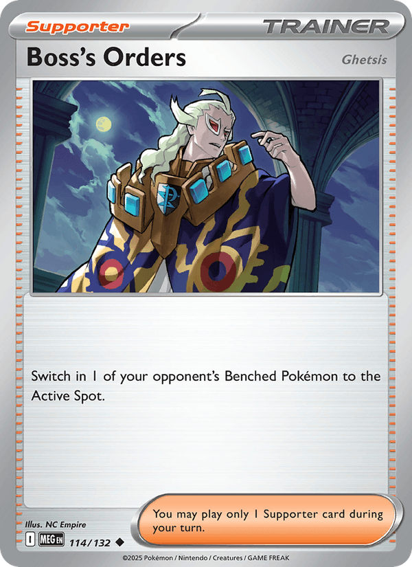 Boss's Orders [Ghetsis] (ME01: Mega Evolution)