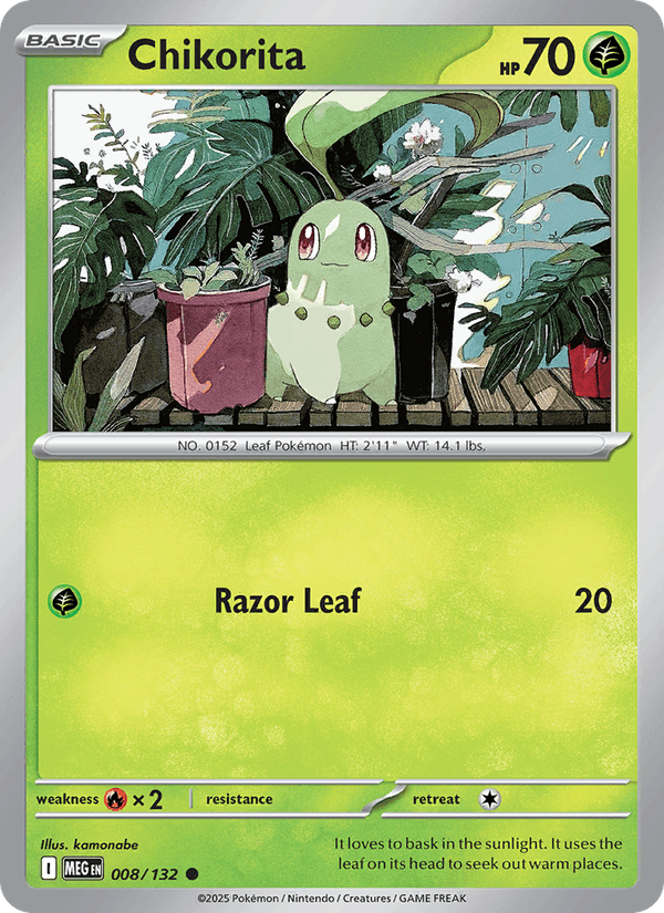 Chikorita (ME01: Mega Evolution)