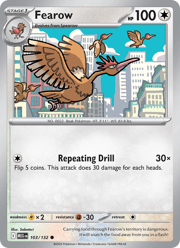Fearow (ME01: Mega Evolution)
