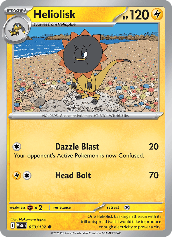 Heliolisk (ME01: Mega Evolution)