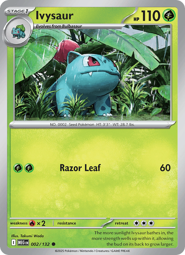 Ivysaur - 002/132 (ME01: Mega Evolution)