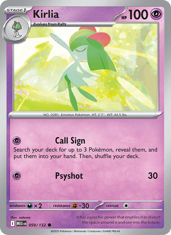 Kirlia (ME01: Mega Evolution)
