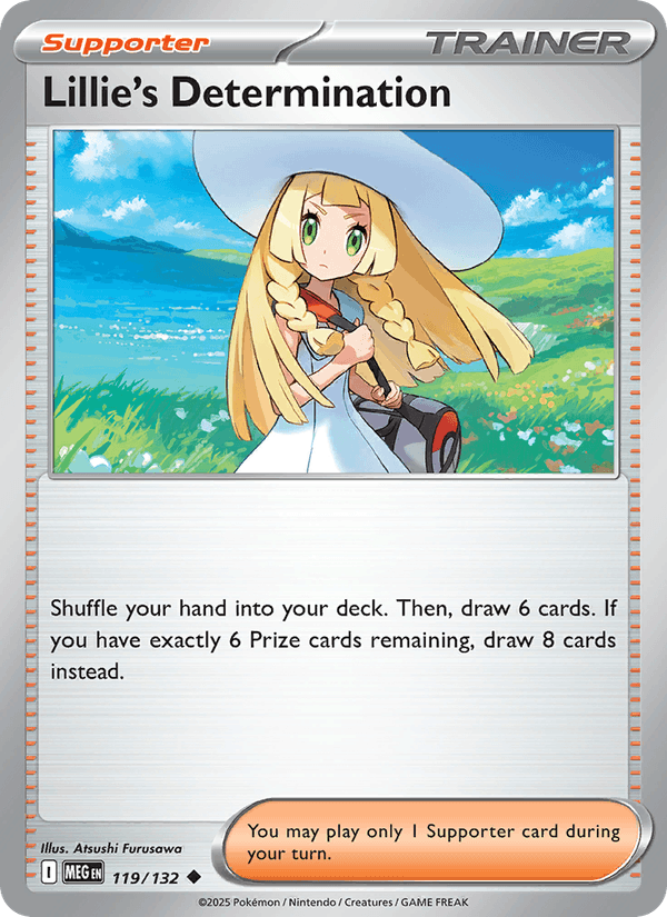 Lillie's Determination - 119/132 (ME01: Mega Evolution)