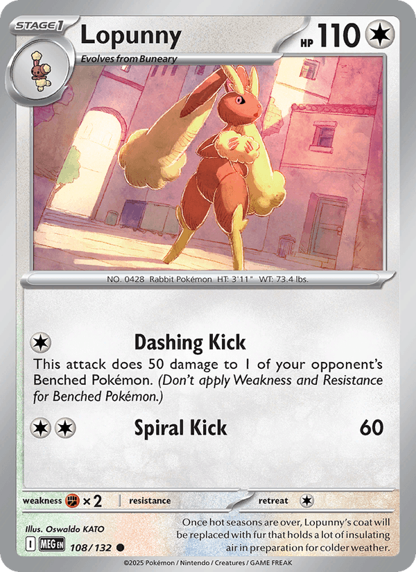 Lopunny (ME01: Mega Evolution)