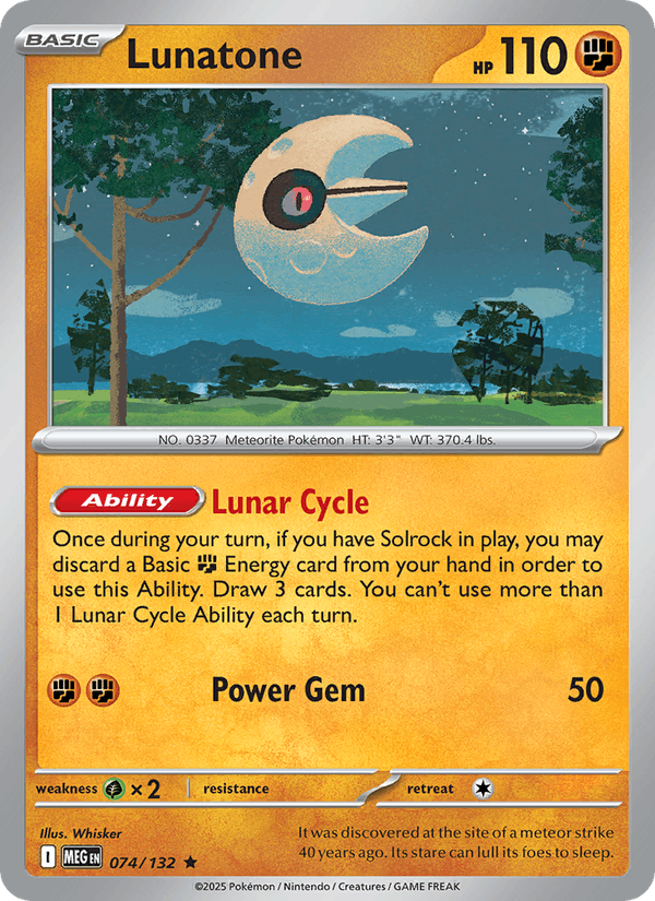 Lunatone (ME01: Mega Evolution)