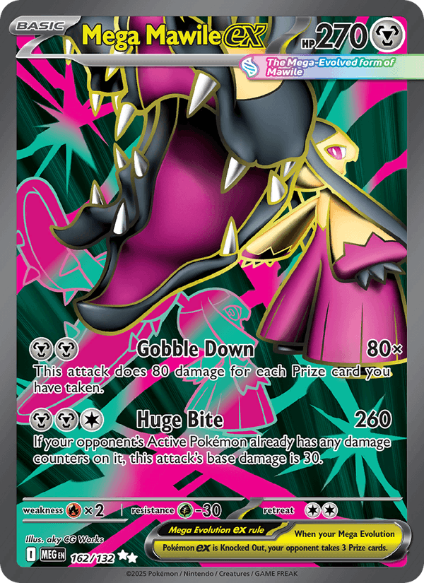 Mega Mawile ex - 162/132 (ME01: Mega Evolution)