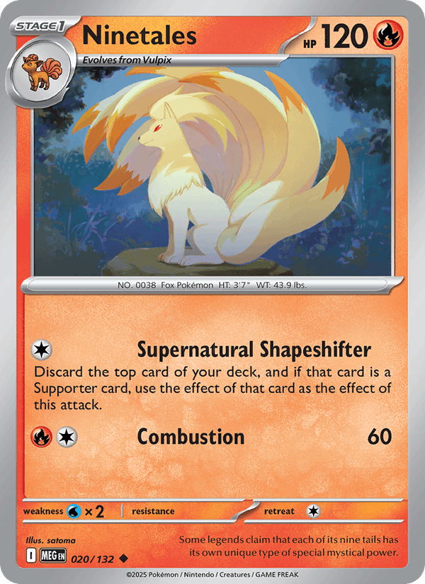 Ninetales (ME01: Mega Evolution)