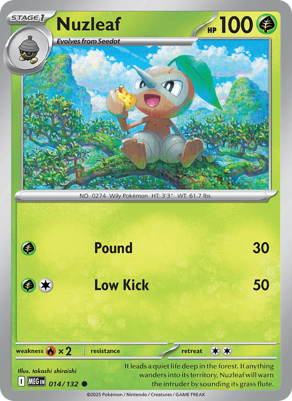Nuzleaf (ME01: Mega Evolution)