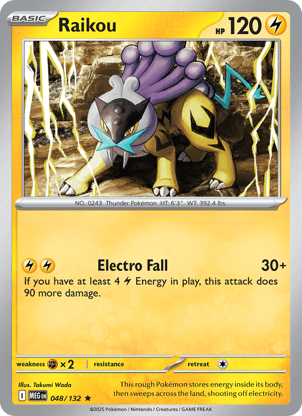 Raikou (ME01: Mega Evolution)
