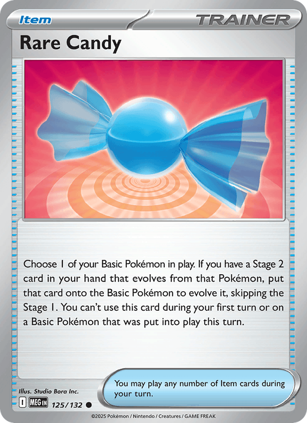 Rare Candy - 125/132 (ME01: Mega Evolution)