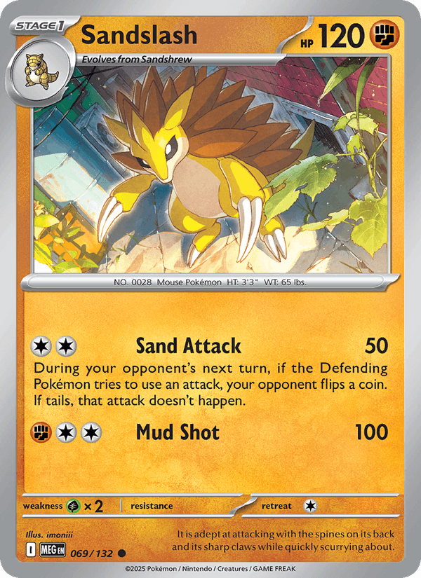 Sandslash (ME01: Mega Evolution)