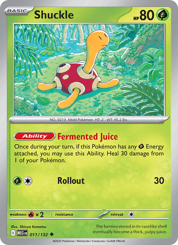 Shuckle - 011/132 (ME01: Mega Evolution)