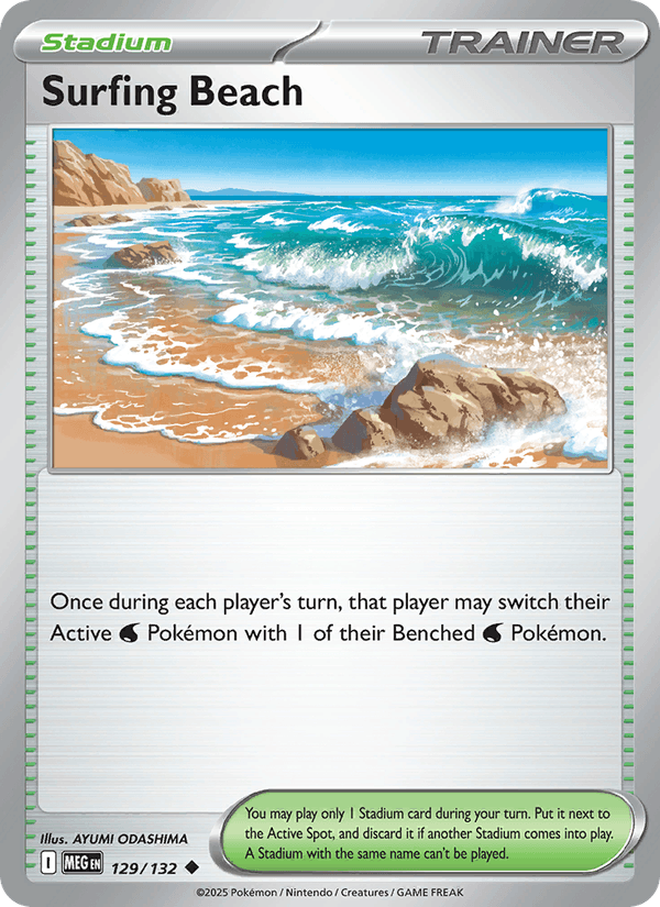 Surfing Beach (ME01: Mega Evolution)