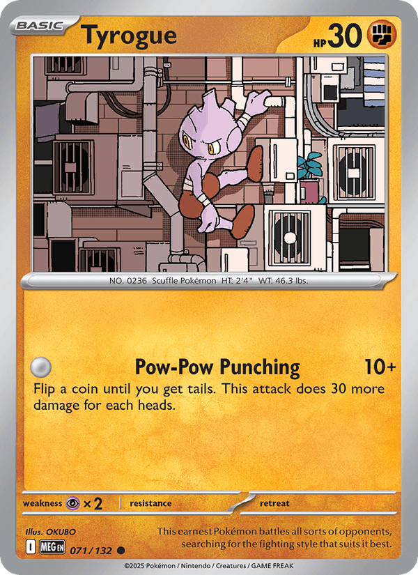 Tyrogue (ME01: Mega Evolution)