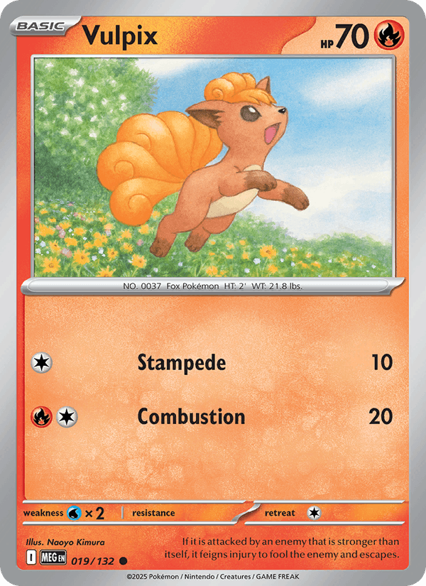Vulpix - 019/132 (ME01: Mega Evolution)