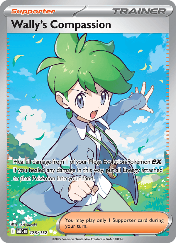 Wally's Compassion - 176/132 (ME01: Mega Evolution)