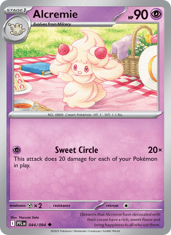 Alcremie (ME02: Phantasmal Flames)