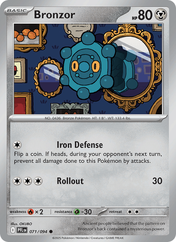 Bronzor (ME02: Phantasmal Flames)