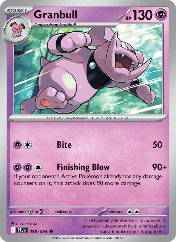 Granbull (ME02: Phantasmal Flames)