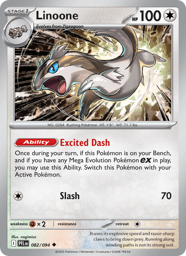 Linoone (ME02: Phantasmal Flames)