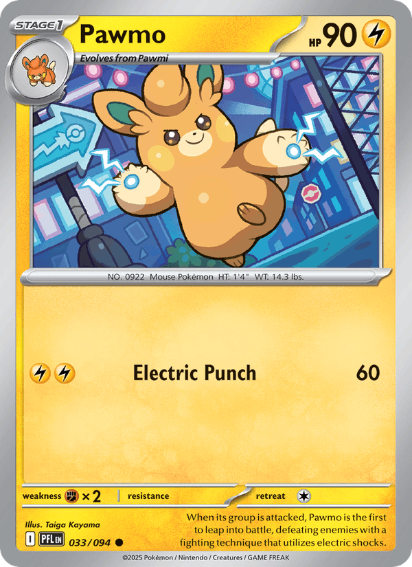Pawmo (ME02: Phantasmal Flames)