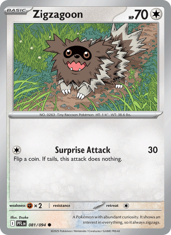 Zigzagoon (ME02: Phantasmal Flames)