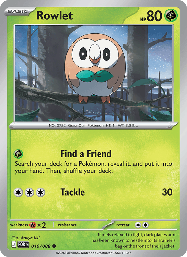 Rowlet - 010/088 (ME03: Perfect Order)