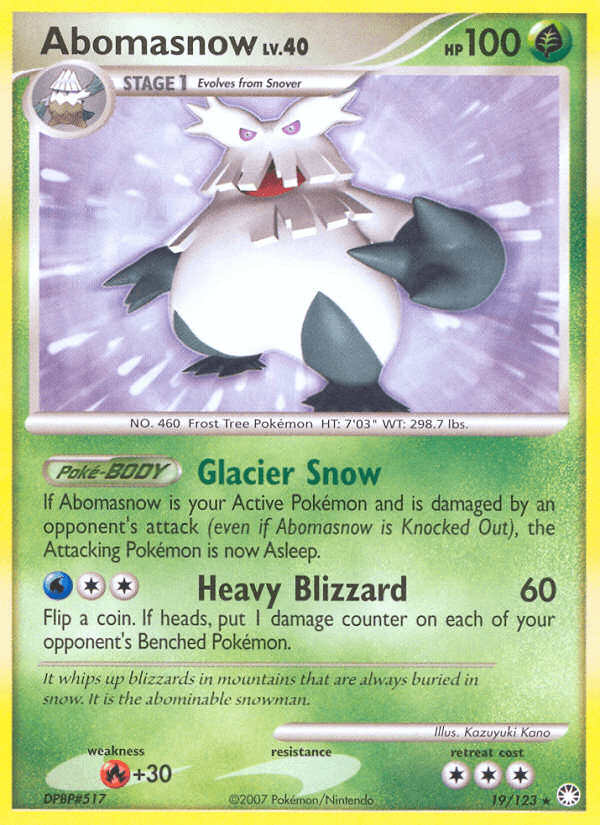 Abomasnow (Mysterious Treasures)
