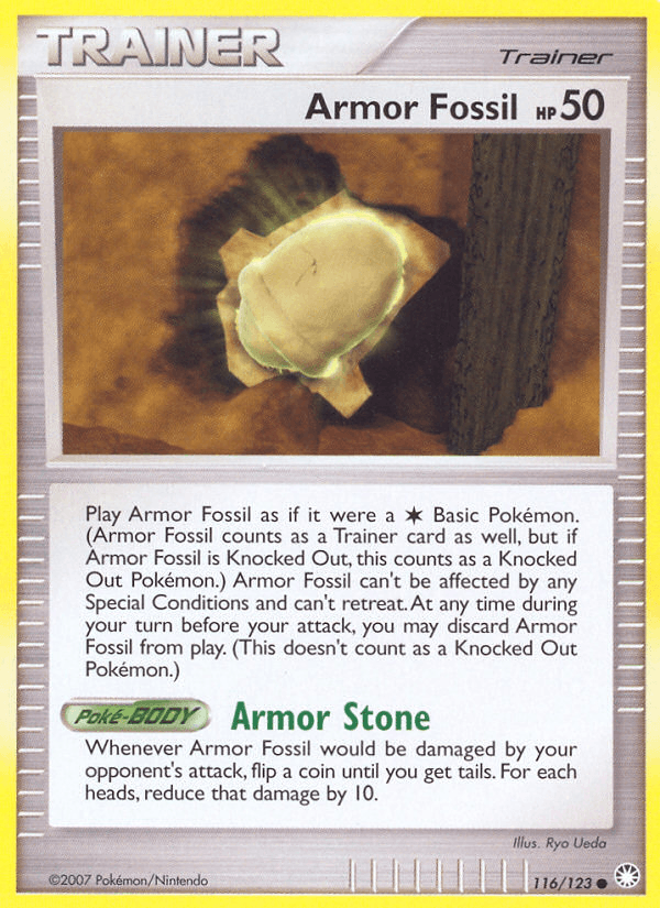 Armor Fossil (Mysterious Treasures)