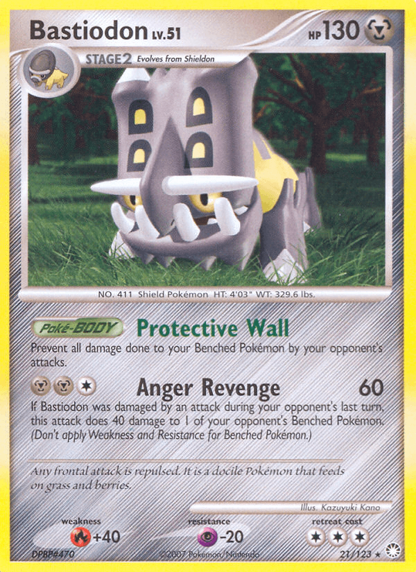 Bastiodon (Mysterious Treasures)