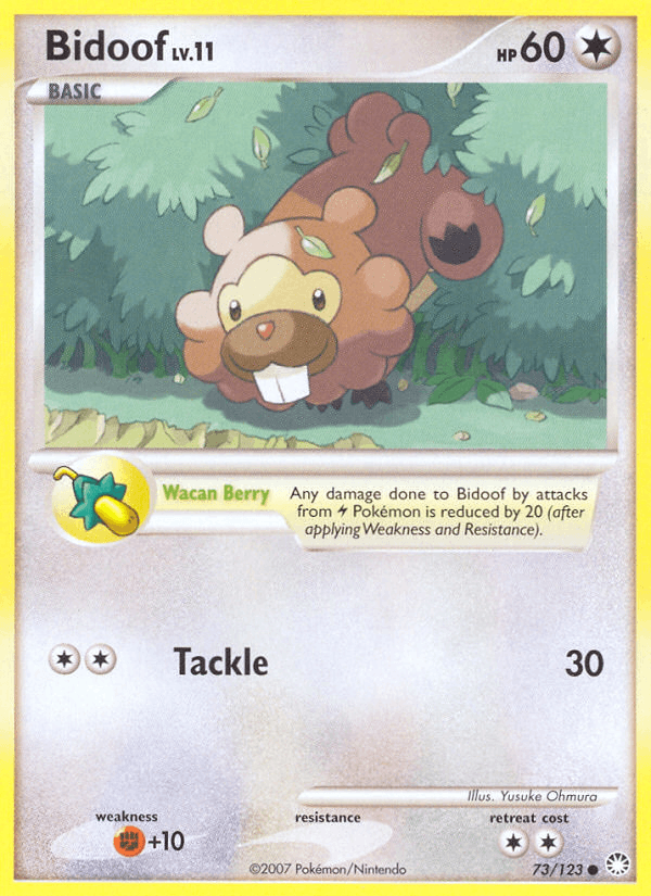 Bidoof (Mysterious Treasures)